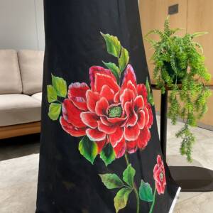 Floral Bloom - Linen Digital Print Fabric